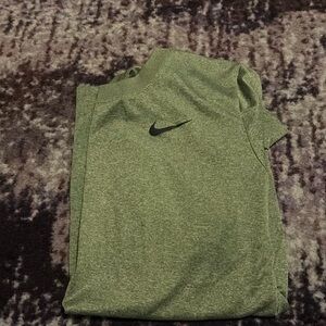Nike Green T-Shirt with Black Swoosh